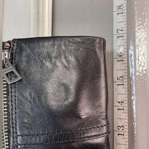 Coach Black Leather Ankle Boots - Picture 16 of 16